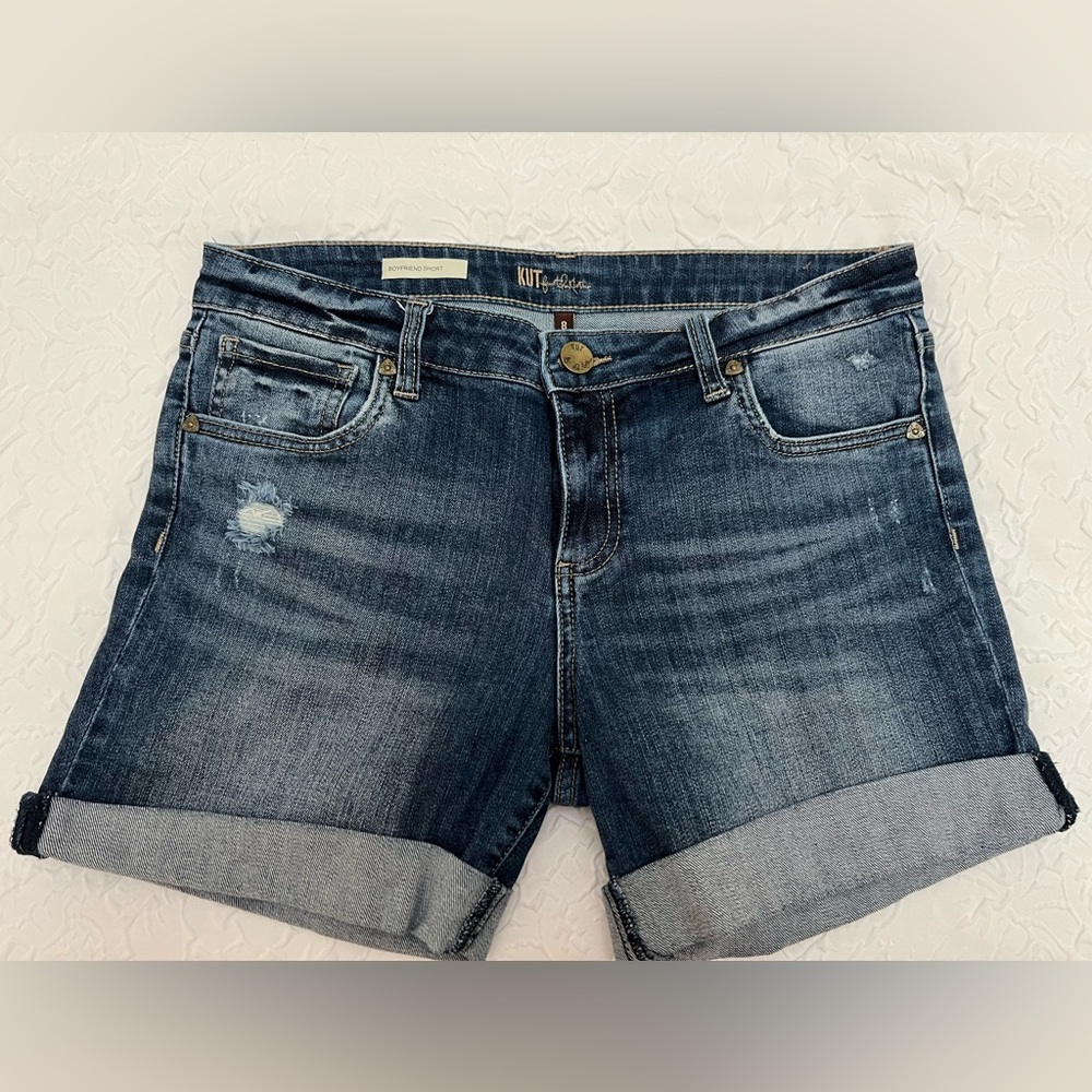 Kut from the Kloth boyfriend shorts, 8